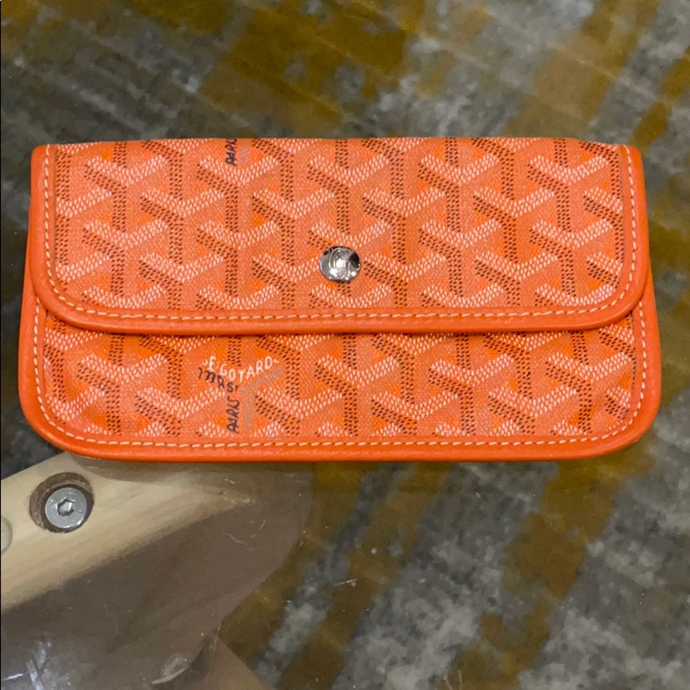 Goyard mini pochette orange